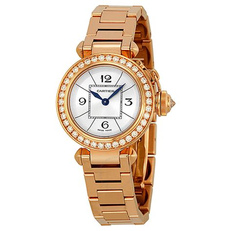 cartier miss pasha price|cartier pasha watch with diamonds.